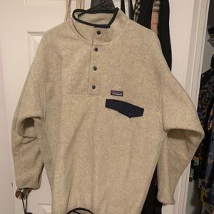 Patagonia synchilla snap t pullover oatmeal